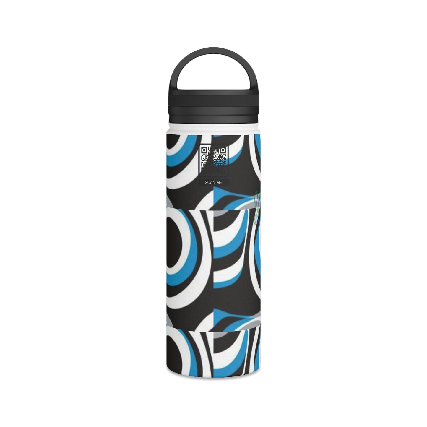 Stainless Steel Water Bottle, Handle Lid