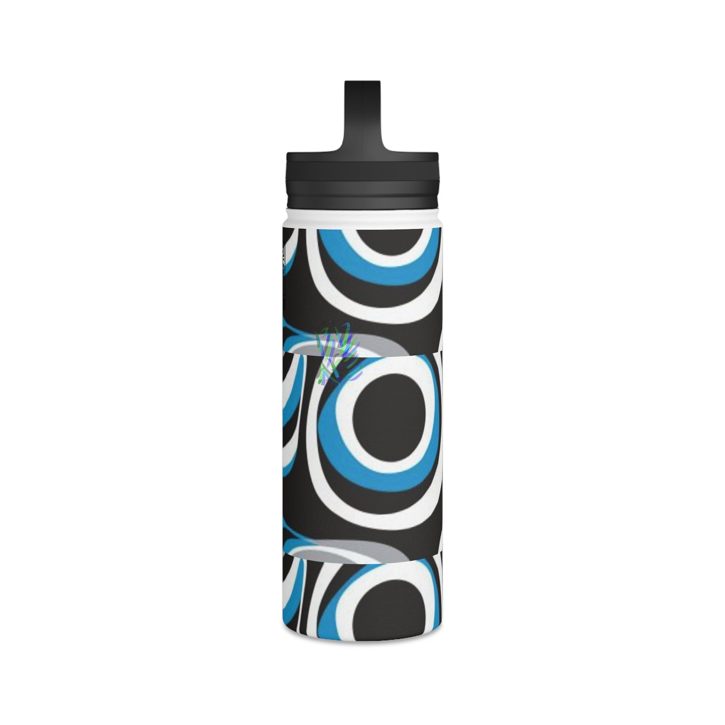 Stainless Steel Water Bottle, Handle Lid