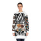 Women's Hoodie Dress (AOP) - Dystopian Camouflage